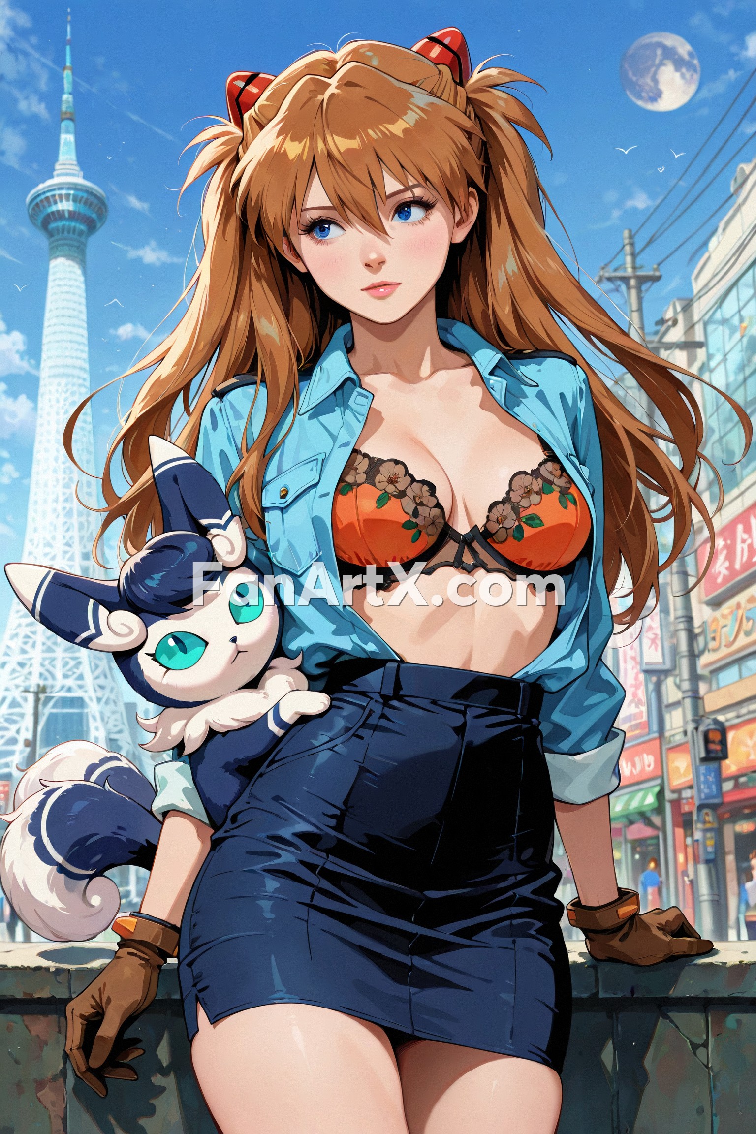 Asuka Langley Soryu fanart - Neon Genesis Evangelion Character 1260227